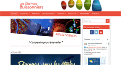 Desktop Screenshot of leschemins-buissonniers.fr